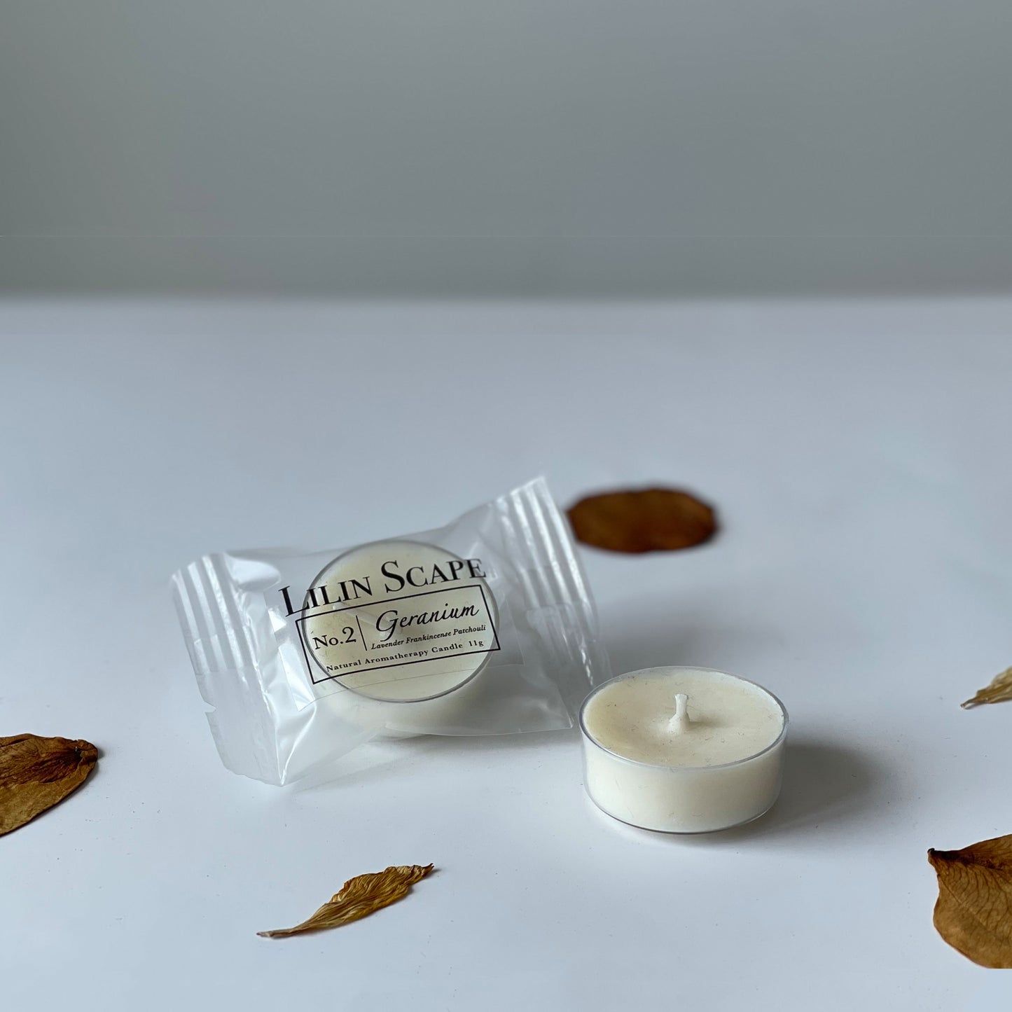 Tealight size Natural Aromatherapy Candle | Handcrafted Soy Wax Essential Oil Candle